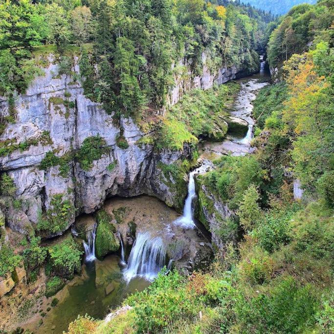 Maison Renovee Au Coeur Du Haut-Jura Entre-Deux-Monts Kültér fotó