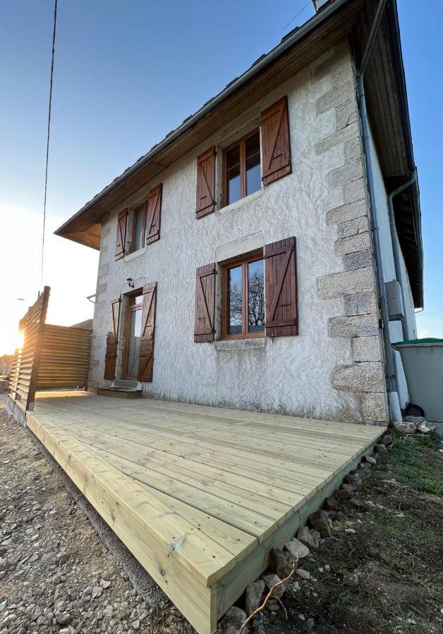 Maison Renovee Au Coeur Du Haut-Jura Entre-Deux-Monts Kültér fotó